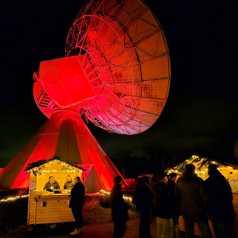 Christmas Market at the Teleport